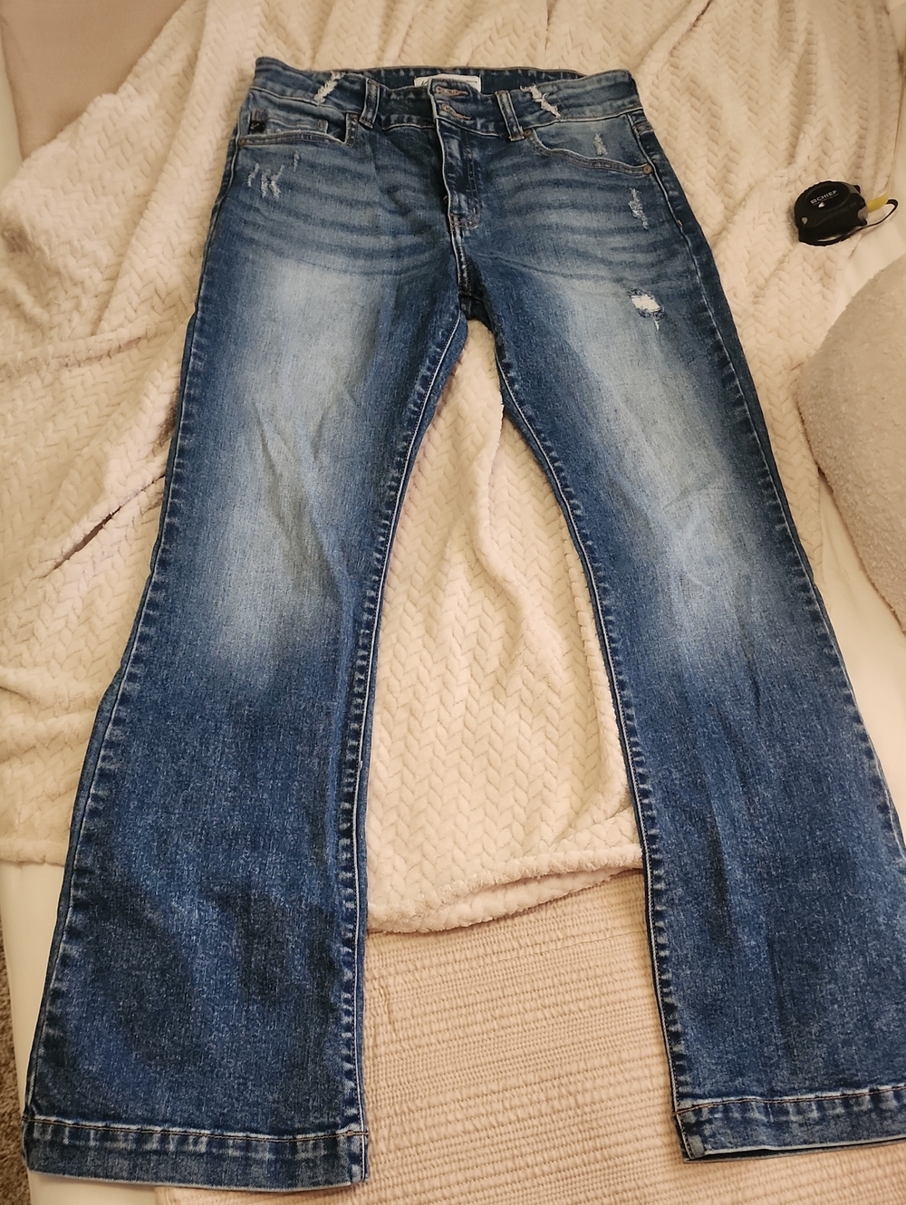 KanCan Womens Medium Blue Bootcut Jeans